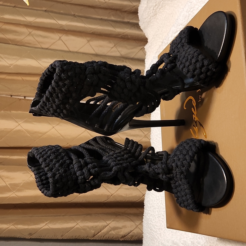 Crochet Knit Heels